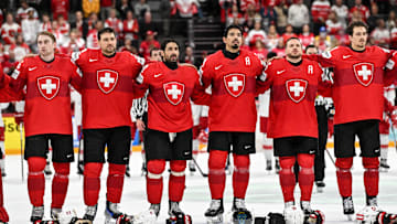 Switzerland v Denmark - 2025 IIHF Ice Hockey World Championship