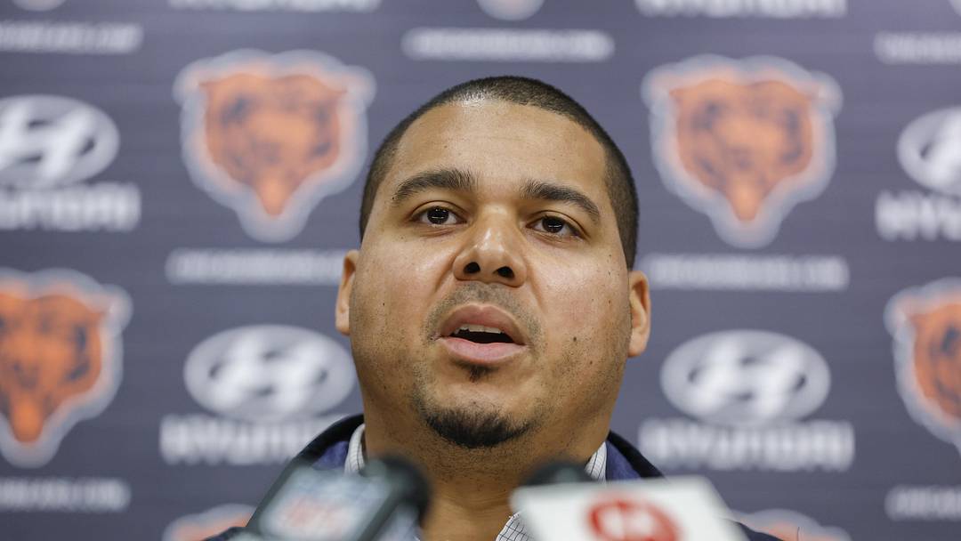 Chicago Bears general manager Ryan Poles