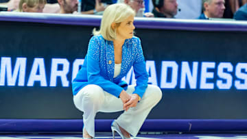 Tigers Head Coach Kim Mulkey, LSU Tigers take on Florida State in the second round of the NCAA Womens Basketball Tournament in Baton Rouge, LA. 