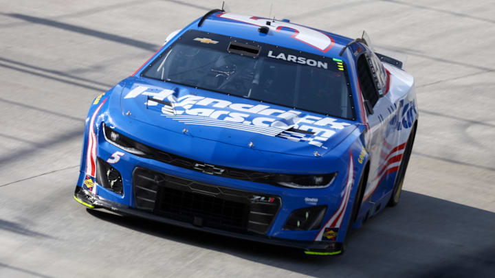 Kyle Larson, Hendrick Motorsports, Food City 500, Bristol Motor Speedway, NASCAR