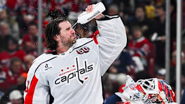 Logan Thompson, Washington Capitals Mandatory Credit: David Kirouac-Imagn Images