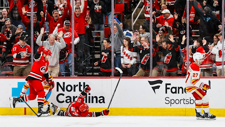 Calgary Flames v Carolina Hurricanes