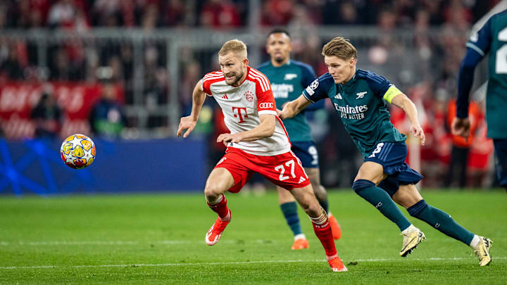 In der vergangenen Saison traf der FC Bayern auf den FC Arsenal In der vergangenen Saison traf der FC Bayern auf den FC Arsenal