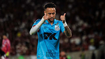 Neymar vai a campo diante do Verdão Neymar vai a campo diante do Verdão