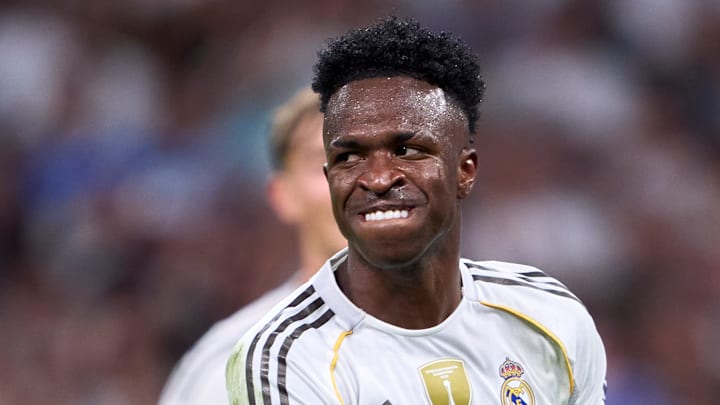 Vinicius Junior lors de Real Madrid - Villarreal. Vinicius Junior lors de Real Madrid - Villarreal.