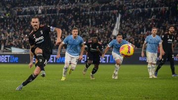 Leonardo Bonucci e il gol contro la Lazio