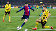 Robert Lewandowski (m.) kehrt erneut nach Dortmund zurück