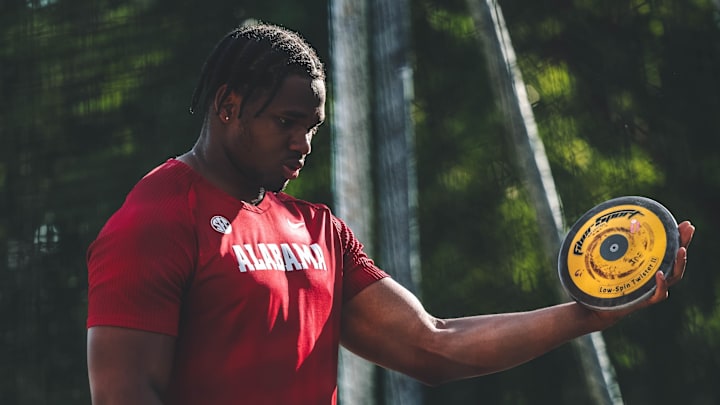Alabama Discus' Trevor Gunzell Alabama Discus' Trevor Gunzell