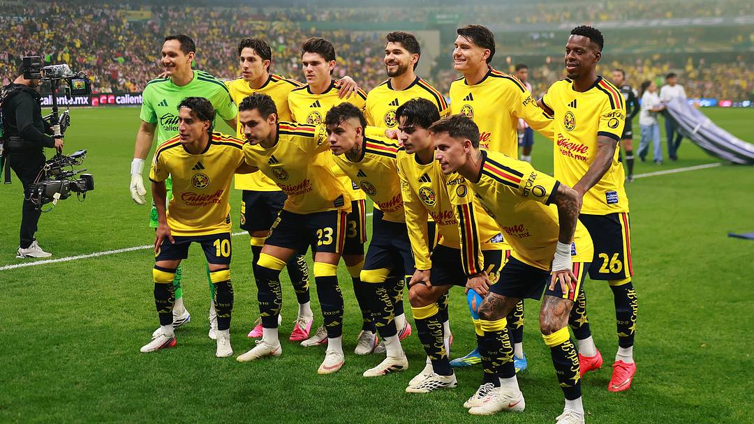 La posible alineación del América ante Necaxa