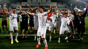 Skuad Indonesia U23 berhasil melaju ke semifinal Piala Asia U23