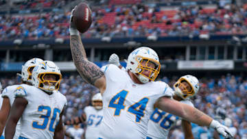 Los Angeles fullback Scott Matlock.