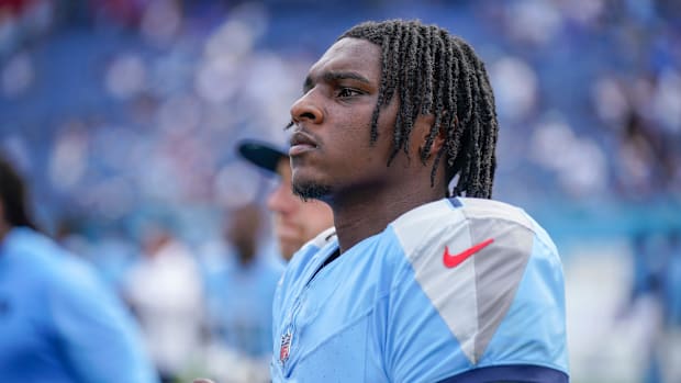 Tennessee Titans quarterback Cam Ward