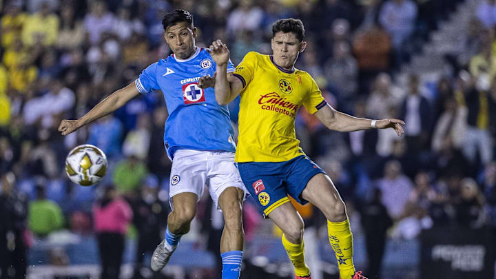 Cruz Azul y América igualaron 0-0 en la ida de las semifinales del Apertura 2024 de la Liga MX Cruz Azul y América igualaron 0-0 en la ida de las semifinales del Apertura 2024 de la Liga MX