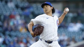 May 7, 2024; Chicago Cubs starting pitcher Shota Imanaga is the favorite for NL Rookie of the Year 