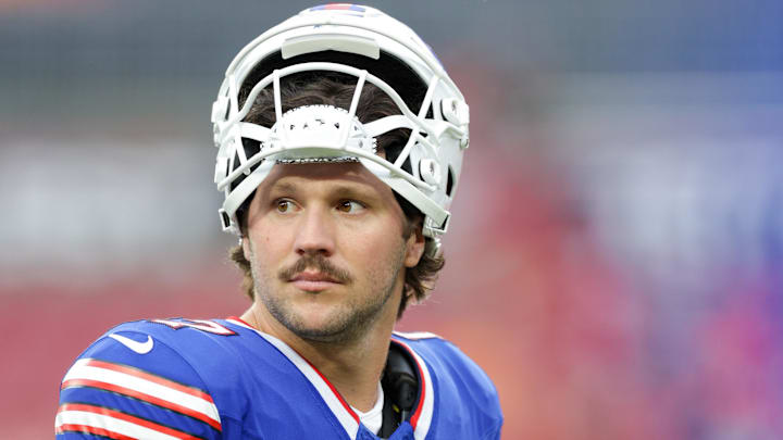 Bills quarterback Josh Allen describing what it would feel like to win the Super Bowl: “The only thing I can think of is I get the chills just thinking about it. God’s timing is always right.”