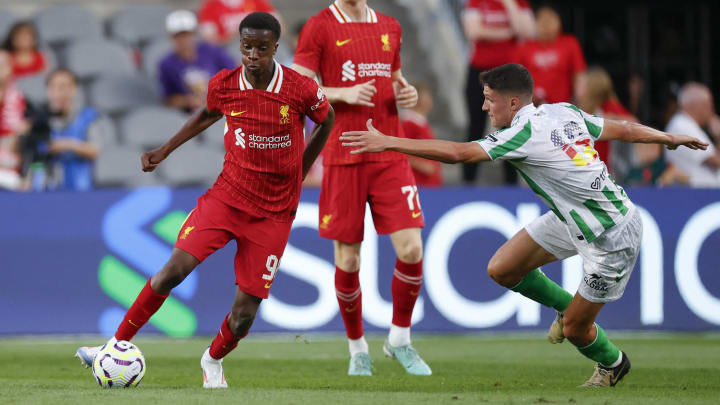 Trey Nyoni starred against Real Betis in Liverpool's pre-season friendly