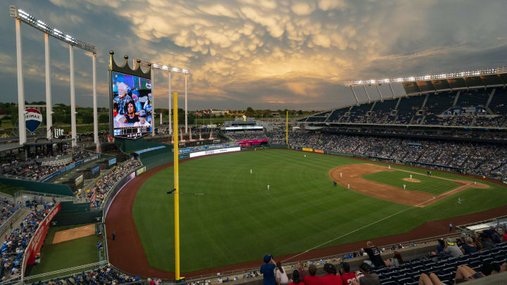 outside kansas city royals stadium