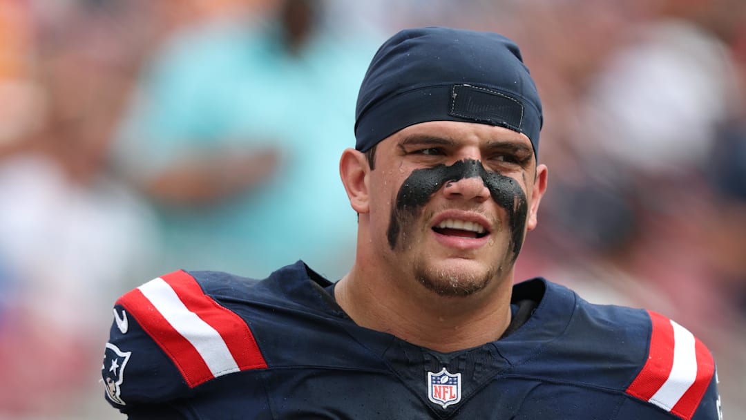 New England Patriots left tackle Will Campbell