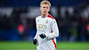 Mika Biereth est aligné d'entrée de jeu avec l'AS Monaco.