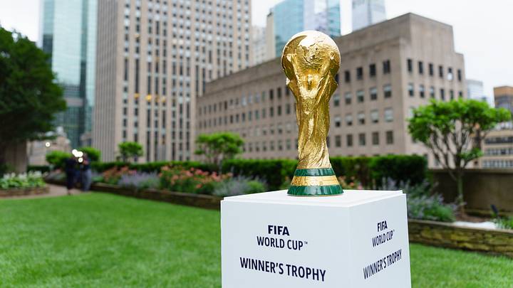 Der begehrte WM-Pokal Der begehrte WM-Pokal