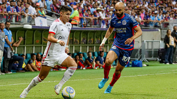 O Flamengo venceu na ida por 1 a 0, em Salvador, e abriu vantagem.