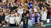 Real Madrid left it late against AC Milan