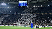 A general view of the stadium during the Serie A 2021/2022...
