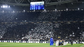 A general view of the stadium during the Serie A 2021/2022...