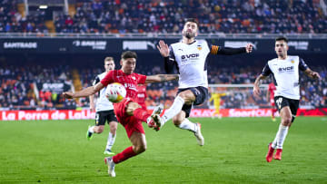 Jogo terminou 1 a 1 no estádio Mestalla