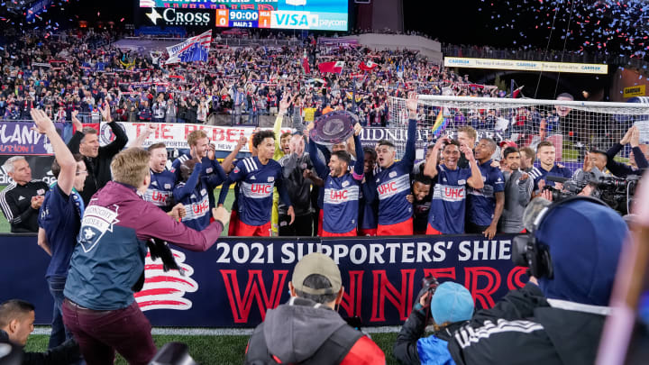 New England Revolution clinch 2021 Supporters' Shield