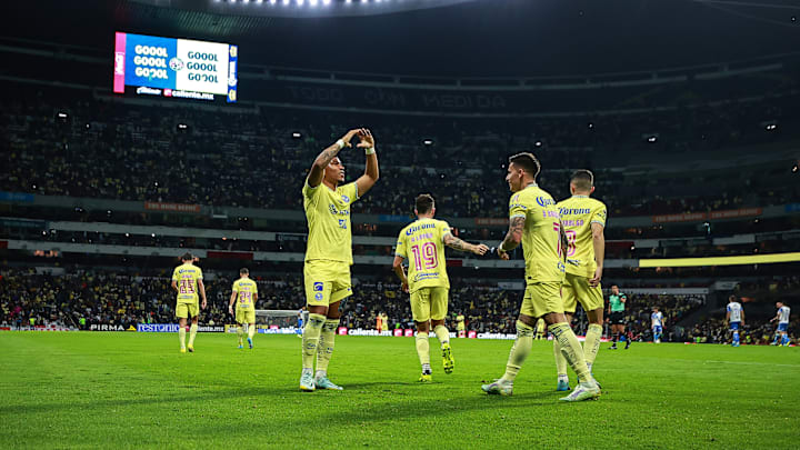 America v Puebla - Playoffs Torneo Apertura 2022 Liga MX America v Puebla - Playoffs Torneo Apertura 2022 Liga MX