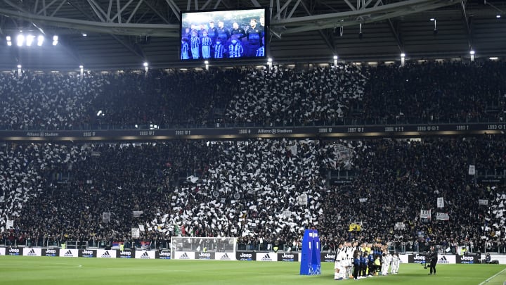 A general view of the stadium during the Serie A 2021/2022... A general view of the stadium during the Serie A 2021/2022...