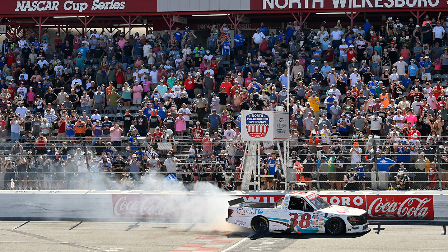Landen Lewis Wins NASCAR CARS Tour Window World 100 at North Wilkesboro