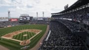 Mar 28, 2024; Chicago, Illinois, USA;  Fans watch during the second inning of the Opening Day game between the Chicago White Sox and Detroit Tigers at Guaranteed Rate Field. Mandatory Credit: Kamil Krzaczynski-USA TODAY Sports