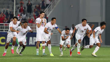 Indonesia lolos ke semifinal Piala Asia U23 usai mengalahkan Korea Selatan, Jumat (26/4) dinihari WIB