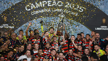 Flamengo tem quatro títulos da Libertadores Flamengo tem quatro títulos da Libertadores
