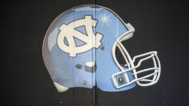 Tar Heels helmet