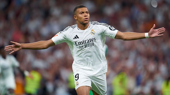 Kylian Mbappe opened his La Liga account before the international break