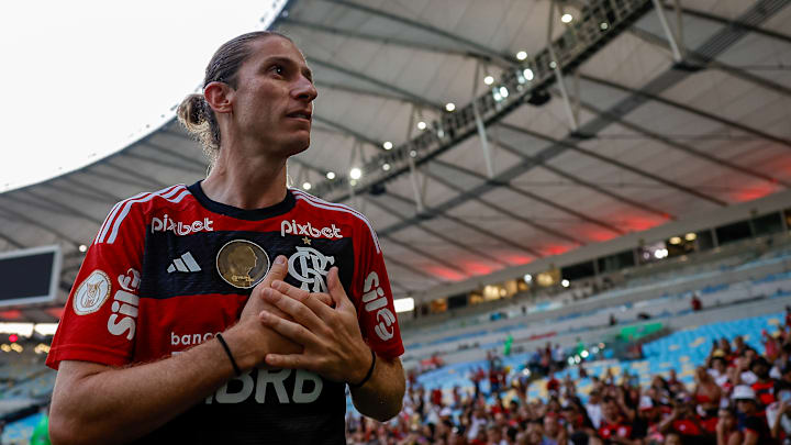 Filipe Luis é o atual técnico do Flamengo Filipe Luis é o atual técnico do Flamengo