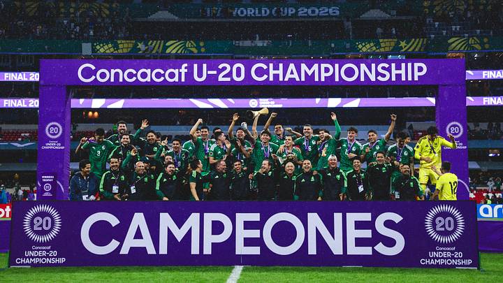 El Tri Sub-20 conquista Concacaf y apunta a Los Ángeles 2028