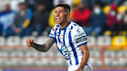 Víctor Guzmán  marcó doblete ante Tigres UANL