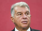 Joan Laporta est président du Barça. 