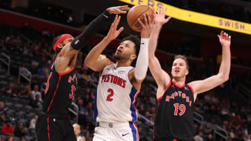 Toronto Raptors v Detroit Pistons