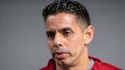 UofL football quarterbacks coach Frank Ponce. Dec. 19, 2018

Ponce Frank Uofl Football T9i5816