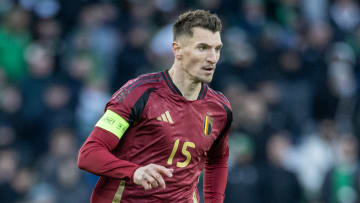 Thomas Meunier, latéral droit de la Belgique.