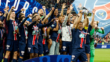 Le PSG vainqueur de la Coupe de France la saison passée Le PSG vainqueur de la Coupe de France la saison passée