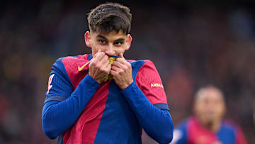 Gerard Martin à inscrit son premier but avec le FC Barcelone. 