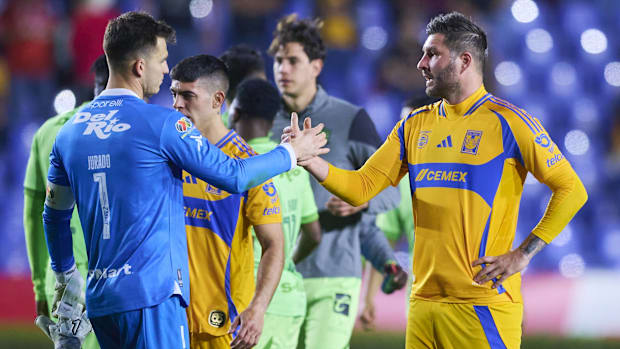 Real alineación Tigres against Juárez