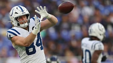 Former Penn State tight end Tyler Warren during Indianapolis Colts v. Baltimore Ravens 2025 NFL Preseason game