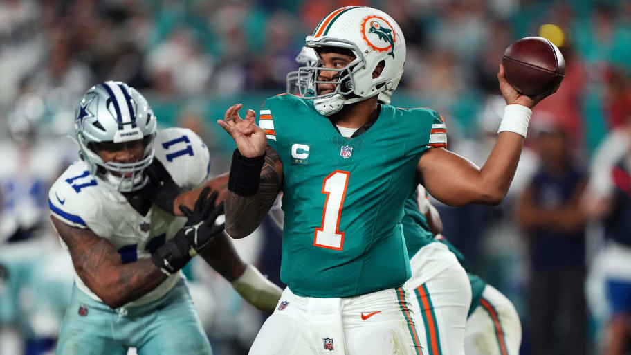 Miami Dolphins quarterback Tua Tagovailoa. Mandatory Credit: Jasen Vinlove-USA TODAY Sports | Jasen Vinlove-USA TODAY Sports